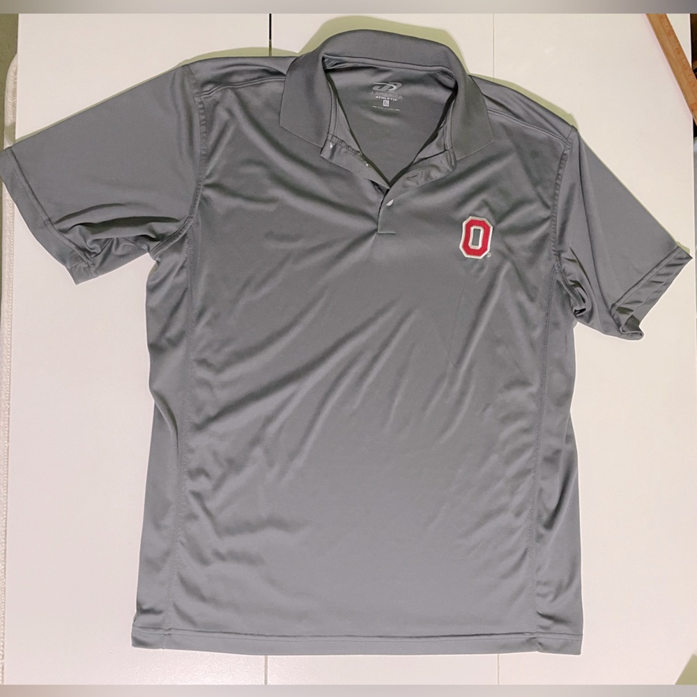 Gray OSU athletic polo
